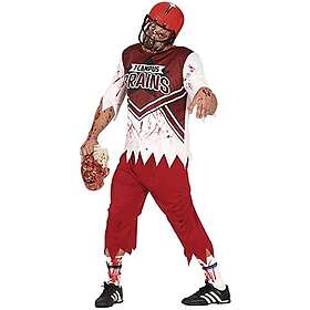 Fiestas Guirca 79767 Zombie Quarterback Costume Player Rugby Bloody Costume Hall