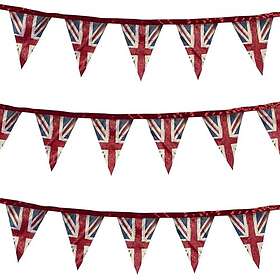 Smiffys 42324 Union Jack Fabric Flag Vintage Style Print 