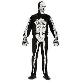 viving 90586 Verdugo Skeleton Costume Jumpsuit And Gloves