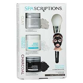 SPASCRIPTIONS Clay & Gel Mask Set 150ml