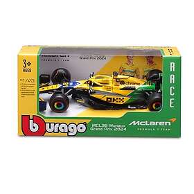 Bburago McLaren MCL38 Monaco GP 2024 Piastri 38214PSE