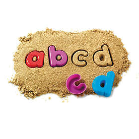 Learning Resources Sand Moulds - Lowercase Alphabet, 26 Pieces