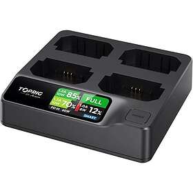 Accsoon TopRig 100W 4-Bay NP-FZ100 Fast Charger