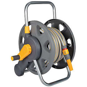 Hozelock Hose Reel Cart with Hose Pipe (20m Hose)