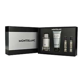 Montblanc Explorer Platinum Perfume set