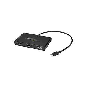 StarTech.com MSTCDP123HD USB-C to 3x HDMI MST Hub - 4K Multi-Monitor Video Split