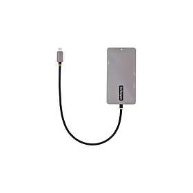 StarTech.com USB C Multiport Adapter Dual HDMI Video 4K 60Hz 2-Port 5Gbps USB-A 