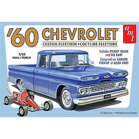 AMT 1/25 Chevrolet Custom Fleetside w/Go Kart 1960