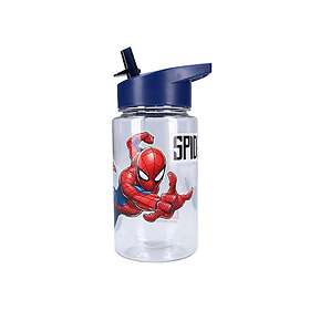 Vadobag Spider-Man Let's Eat Drinking Bottle with Straw 450ml