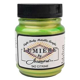 Jacquard Lumiere Acrylic Paint Citrine 66ml