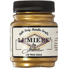 Jacquard Lumiere Acrylic Paint #550 True Gold 66ml