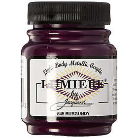 Jacquard Lumiere Acrylic Paint Burgundy 66ml