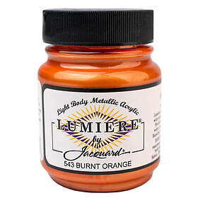 Jacquard Lumiere Acrylic Paint Burnt Orange 66ml