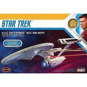 PolarLights 1/1000 U.S.S. Enterprise NCC-1701-Refit-Wrath of Khan Edition