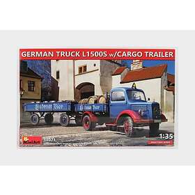MiniArt 1/35 German Truck L1500s w/Cargo Trailer