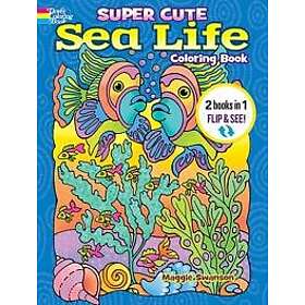 Super Cute Sea Life Coloring Book