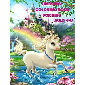 Unicorn Coloring Book for Kids Ages 4-8