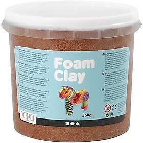 Foam Clay Modelling Brown 560g