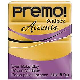Sculpey Premo Accent Polymer Clay Gold 57g