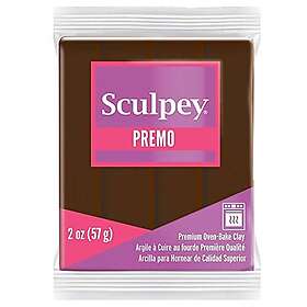 Sculpey Premo Light-Weight Professional Crafting Clay Burnt Umber 57g