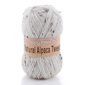 Mary Maxim Natural Alpaca Tweed 100g