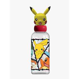 STOR Pokemon Water Bottle w/3D Figurine 560ml