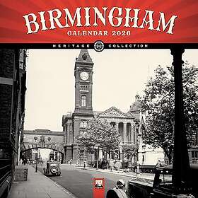 Flame Tree Publishing Birmingham Heritage Wall Calendar 2026