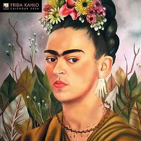 Flame Tree Publishing Frida Kahlo Art Wall Calendar 2026