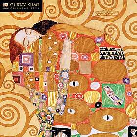Flame Tree Publishing Gustav Klimt Wall Calendar 2026 30x30cm