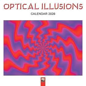 Flame Tree Publishing Optical Illusions Wall Calendar 2026