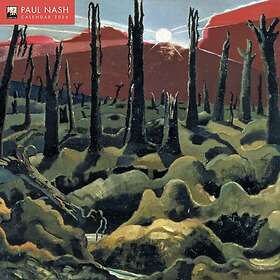 Flame Tree Publishing Paul Nash Wall Calendar 2026