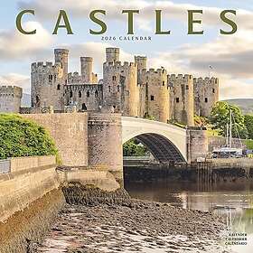 Avonside Publishing Ltd Castles Wall Calendar 2026 30x30cm