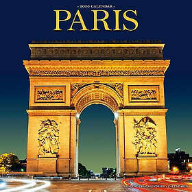 Avonside Publishing Ltd Paris Wall Calendar 2026 30x30cm