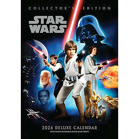 Danilo Promotions Limited Star Wars Classic 2026 A3 Deluxe Calendar