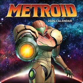 Nintendo Metroid Wall Calendar 2026