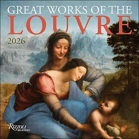 Universe Great Works of the Louvre Wall Calendar 2026