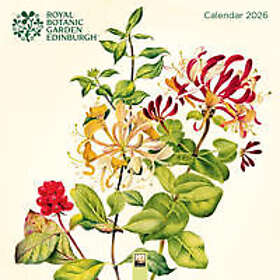 Flame Tree Publishing Royal Botanic Garden Edinburgh Wall Calendar 2026 30x30cm