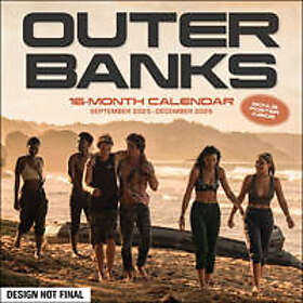 Abrams & Chronicle Books Outer Banks Wall Calendar 2025-2026