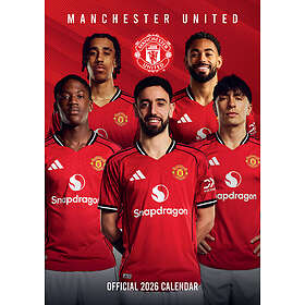Danilo Promotions Limited Manchester United FC Wall Calendar 2026 A3