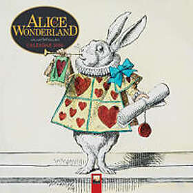 Flame Tree Publishing Alice's Adventures in Wonderland Wall Calendar 2026