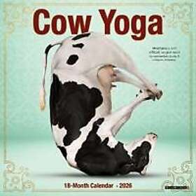 Wlcp Cow Yoga 2026 Mini Wall Calendar