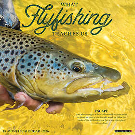 Wlcp What Fly Fishing Teaches Us 2026 Wall Calendar