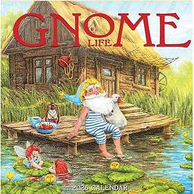 Workman Calenders Gnome Life Wall Calendar 2026