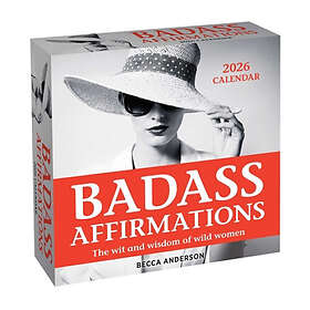 Andrews McMeel Publishing Badass Affirmations Day-to-Day Calendar 2026