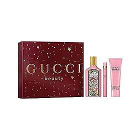 Gucci Flora Gorgeous Gardenia Edp Gift Set (Edp 100 Ml + Edp Mini 10 Ml + Bl 50 