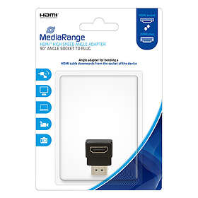 MediaRange MRCS166 HDMI 90° Angle Socket to Plug Adapter