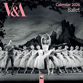 Flame Tree Publishing Ballet Wall Calendar 2026