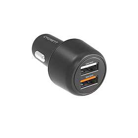 Cygnett CY3680CYCCH CarPower Car Charger Dual Port USB-A 30W