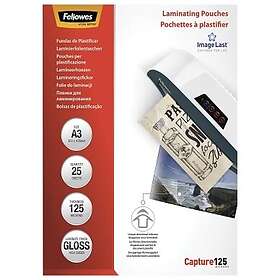Fellowes Laminating Pouches A3 125 mic 25/FP