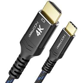 deleyCON USB-C to HDMI Cable 2m MK5778
